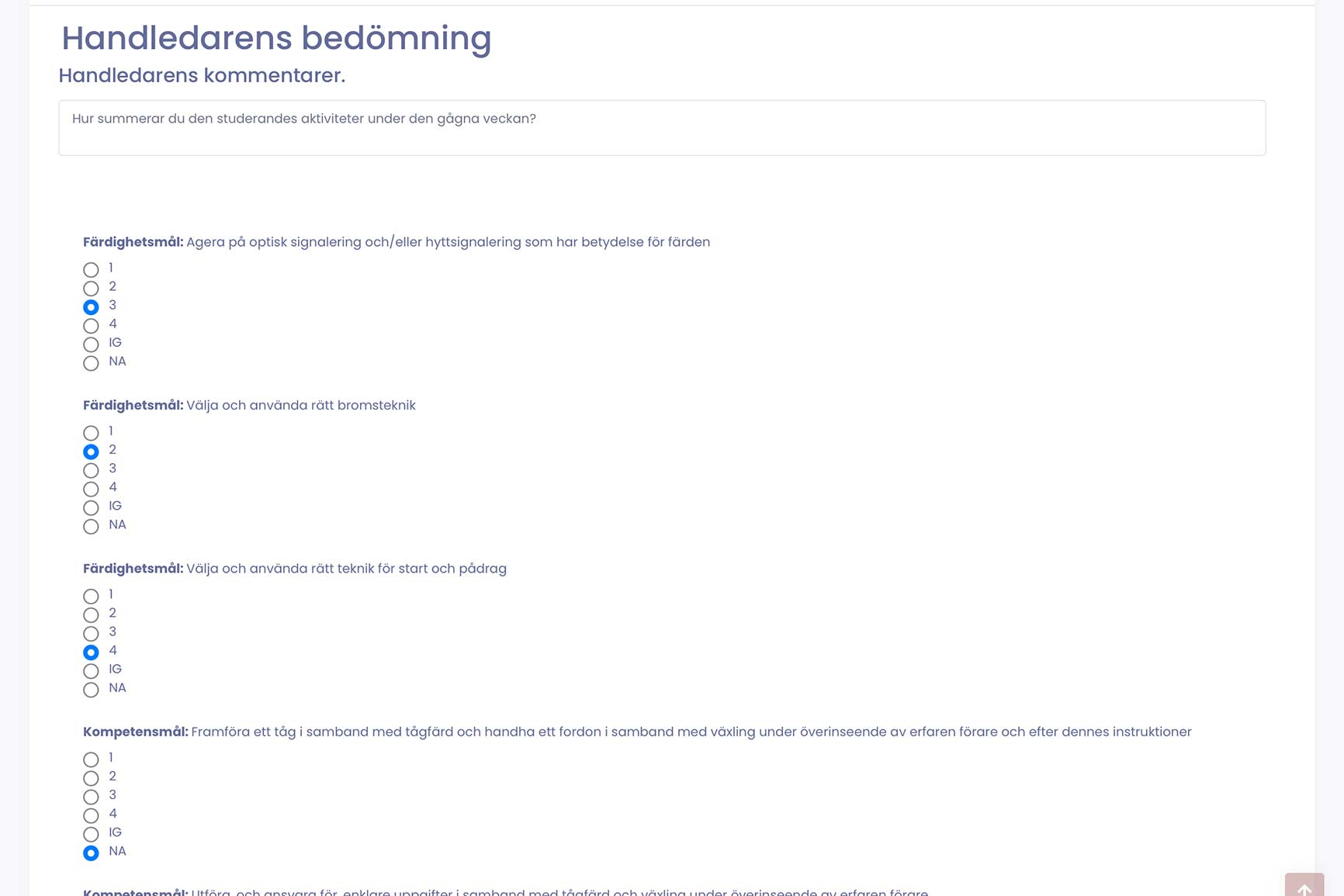 Handledaren och LIA-boken